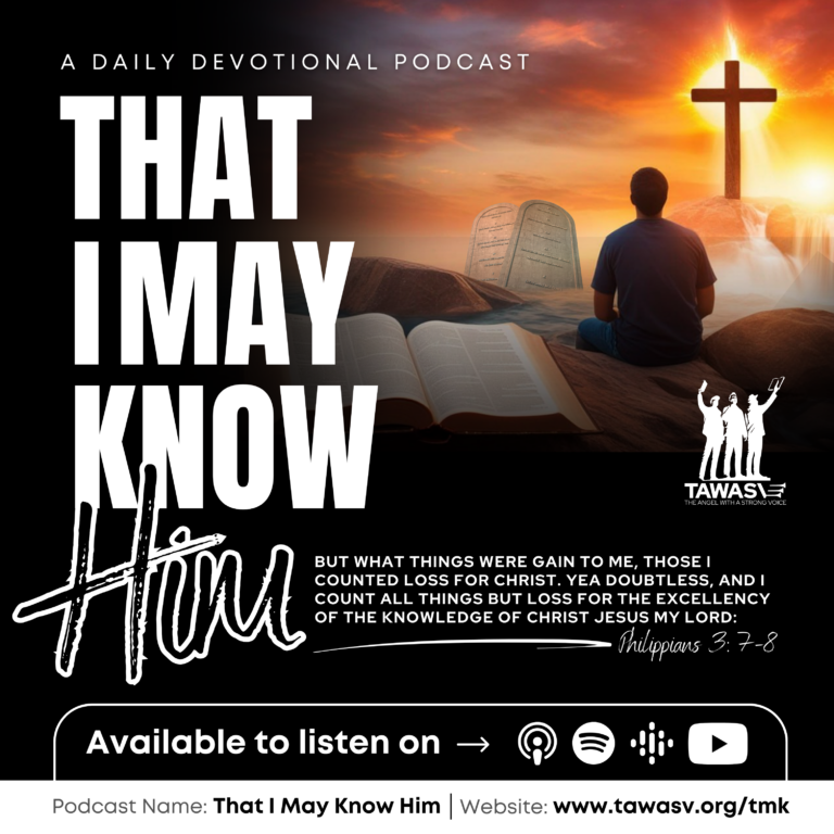 INTRO – That I May Know Him